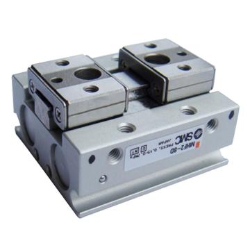 SMC 平行開閉型氣爪，薄型，短行程，側(cè)面配管型，帶磁性開關(guān)，MHF2-16DR-M9NLSMC 平行開閉型氣爪，薄型，短行程，側(cè)面配管型，帶磁性開關(guān)，MHF2-16DR-M9NL